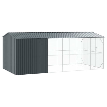 Gabbia per uccelli Antracite 645 x 310 x 247 cm Acciaio zincato | homemem39
