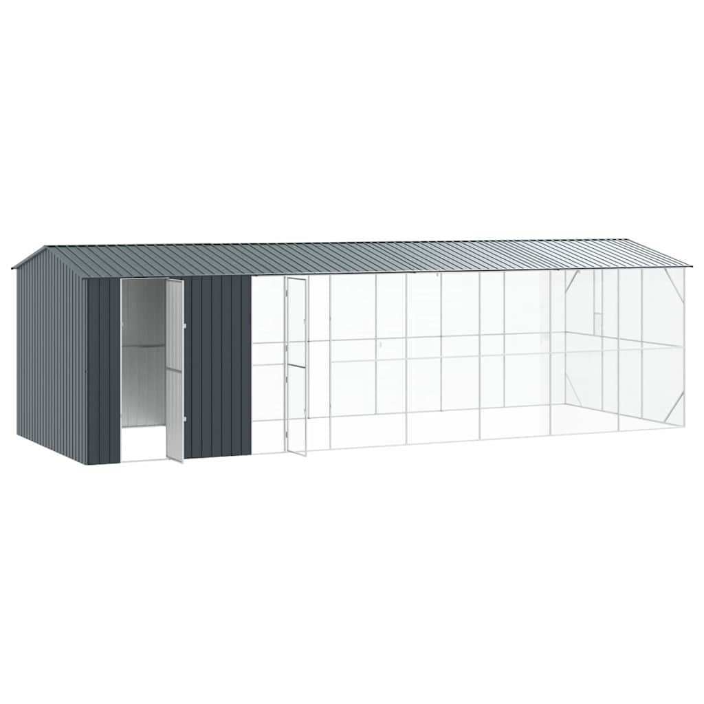 Gabbia per uccelli Antracite 860 x 310 x 247 cm Acciaio zincato | homemem39