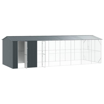 Gabbia per uccelli Antracite 860 x 310 x 247 cm Acciaio zincato | homemem39