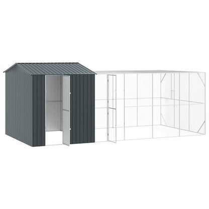 Gabbia per uccelli Antracite 635 x 304 x 247 cm Acciaio zincato | homemem39