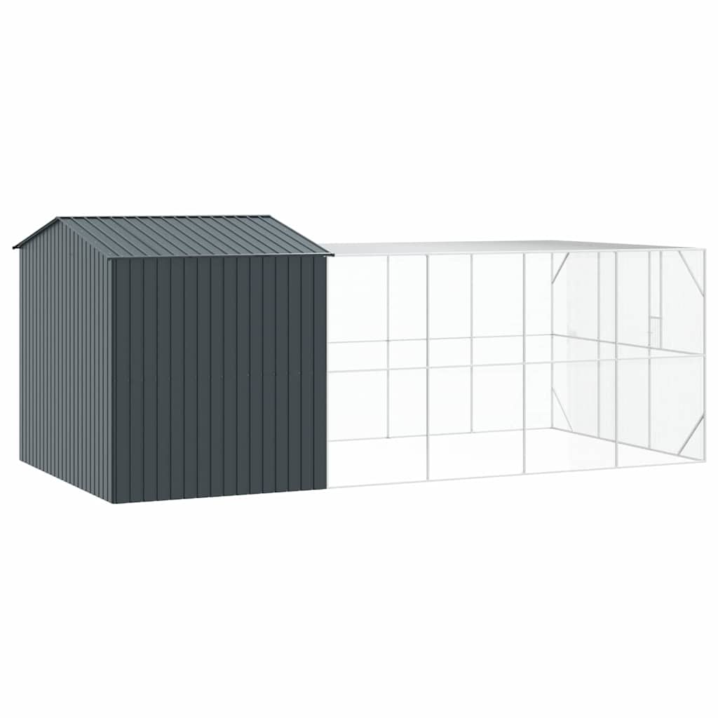 Gabbia per uccelli Antracite 635 x 304 x 247 cm Acciaio zincato | homemem39