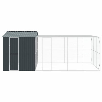 Gabbia per uccelli Antracite 635 x 304 x 247 cm Acciaio zincato | homemem39