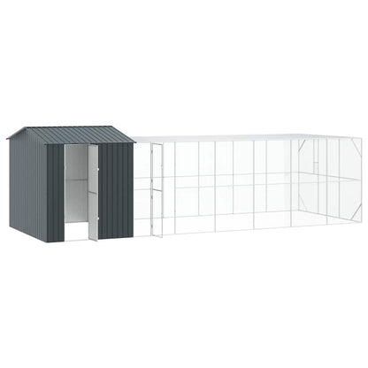 Gabbia per uccelli Antracite 845 x 304 x 247 cm Acciaio zincato | homemem39