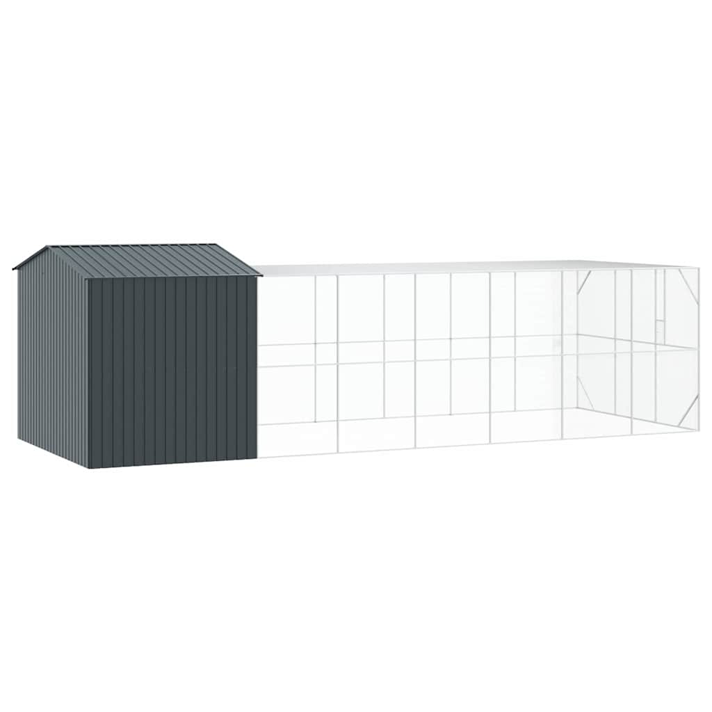 Gabbia per uccelli Antracite 845 x 304 x 247 cm Acciaio zincato | homemem39