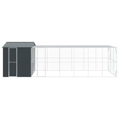 Gabbia per uccelli Antracite 845 x 304 x 247 cm Acciaio zincato | homemem39