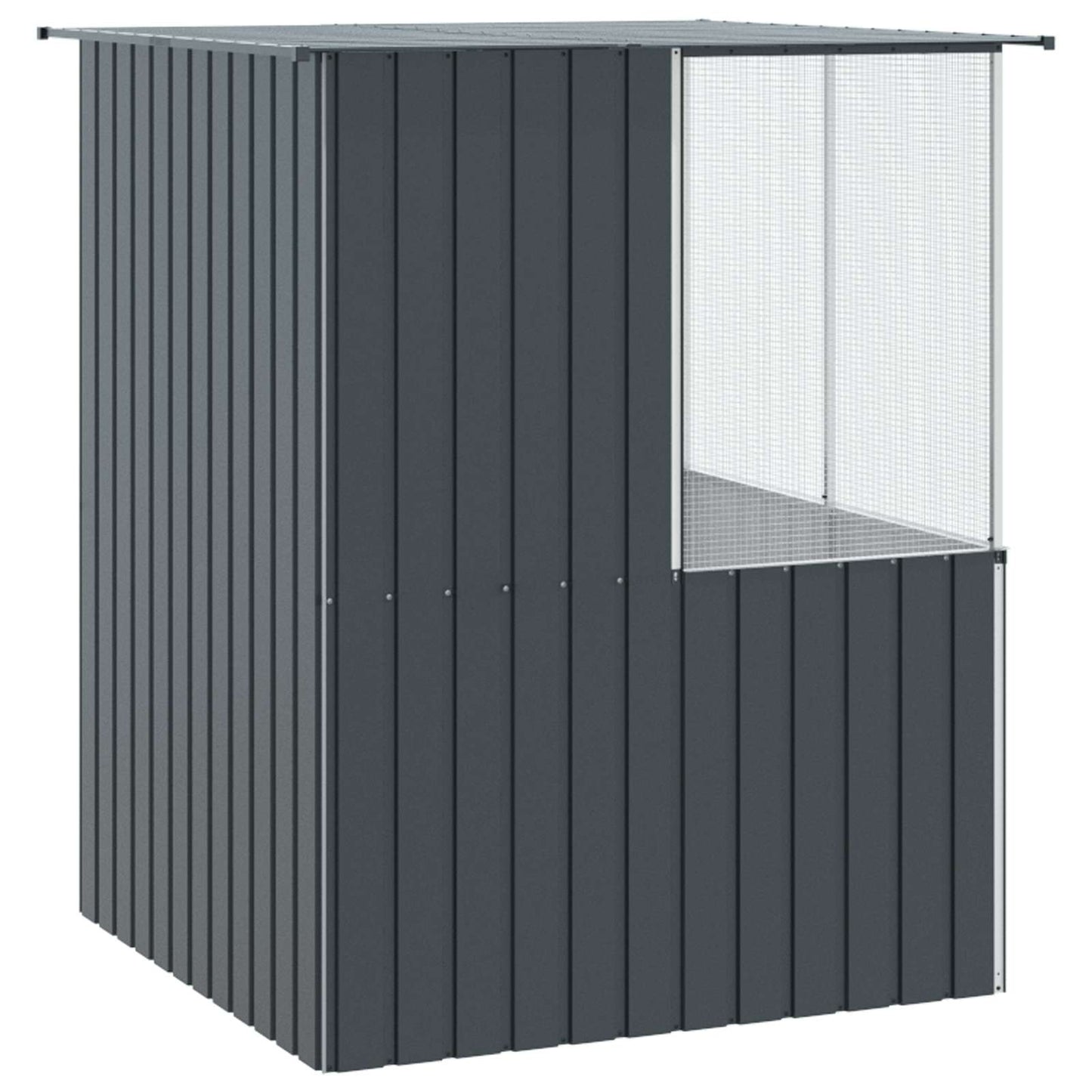 Gabbia per uccelli Antracite 165 x 165 x 200 cm Acciaio zincato | homemem39