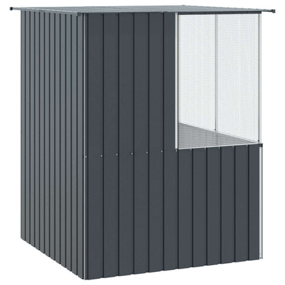 Gabbia per uccelli Antracite 165 x 165 x 200 cm Acciaio zincato | homemem39