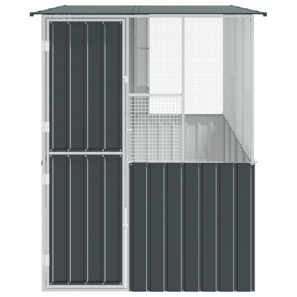 Gabbia per uccelli Antracite 165 x 318 x 200 cm Acciaio zincato | homemem39
