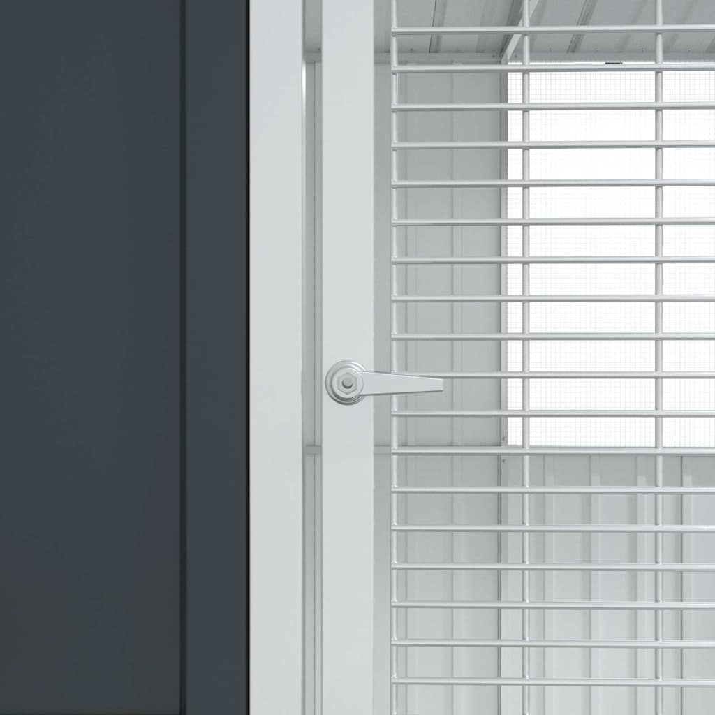 Gabbia per uccelli Antracite 215 x 209 x 230 cm Acciaio zincato | homemem39