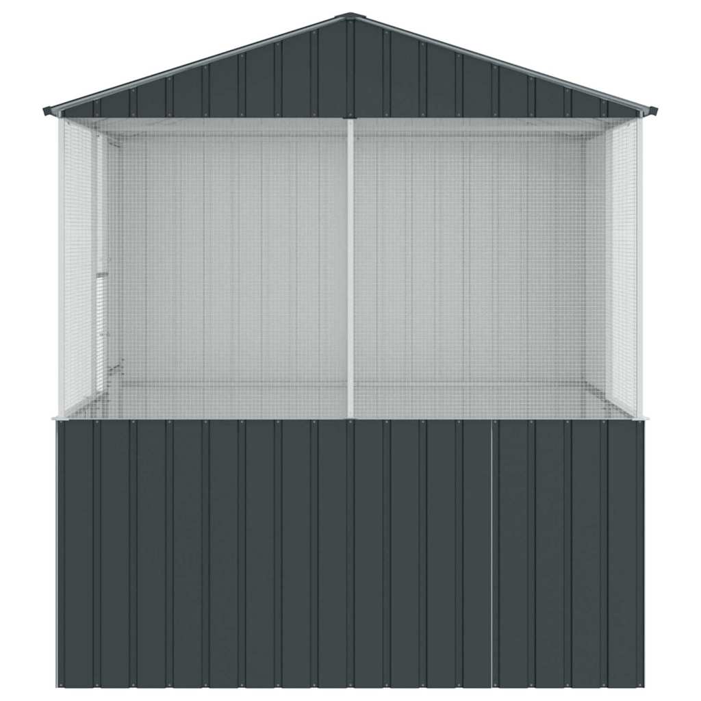 Gabbia per uccelli Antracite 215 x 209 x 230 cm Acciaio zincato | homemem39