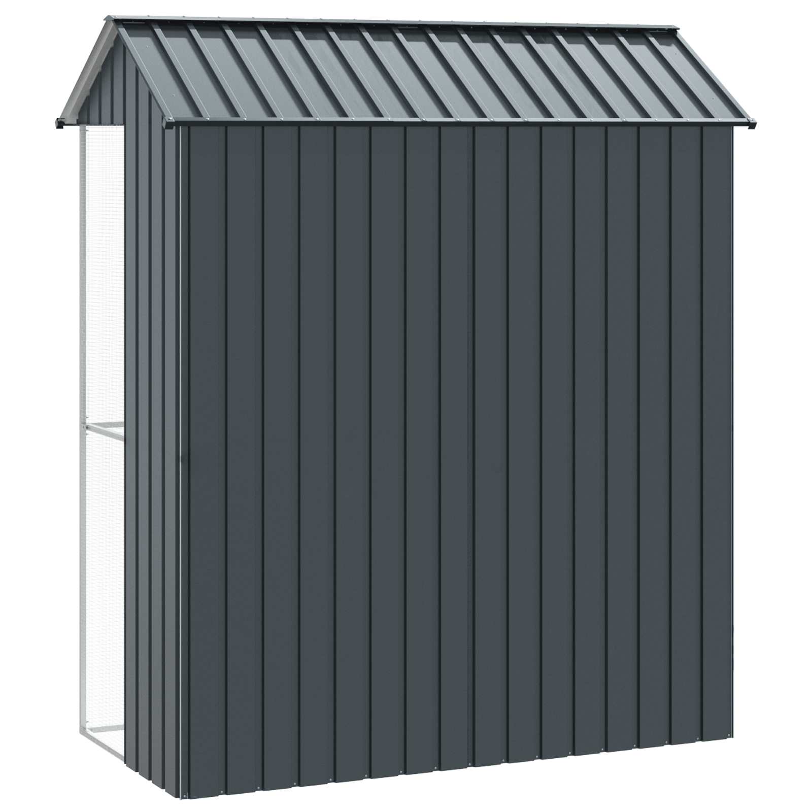Gabbia per uccelli Antracite 215 x 110 x 247 cm Acciaio zincato | homemem39