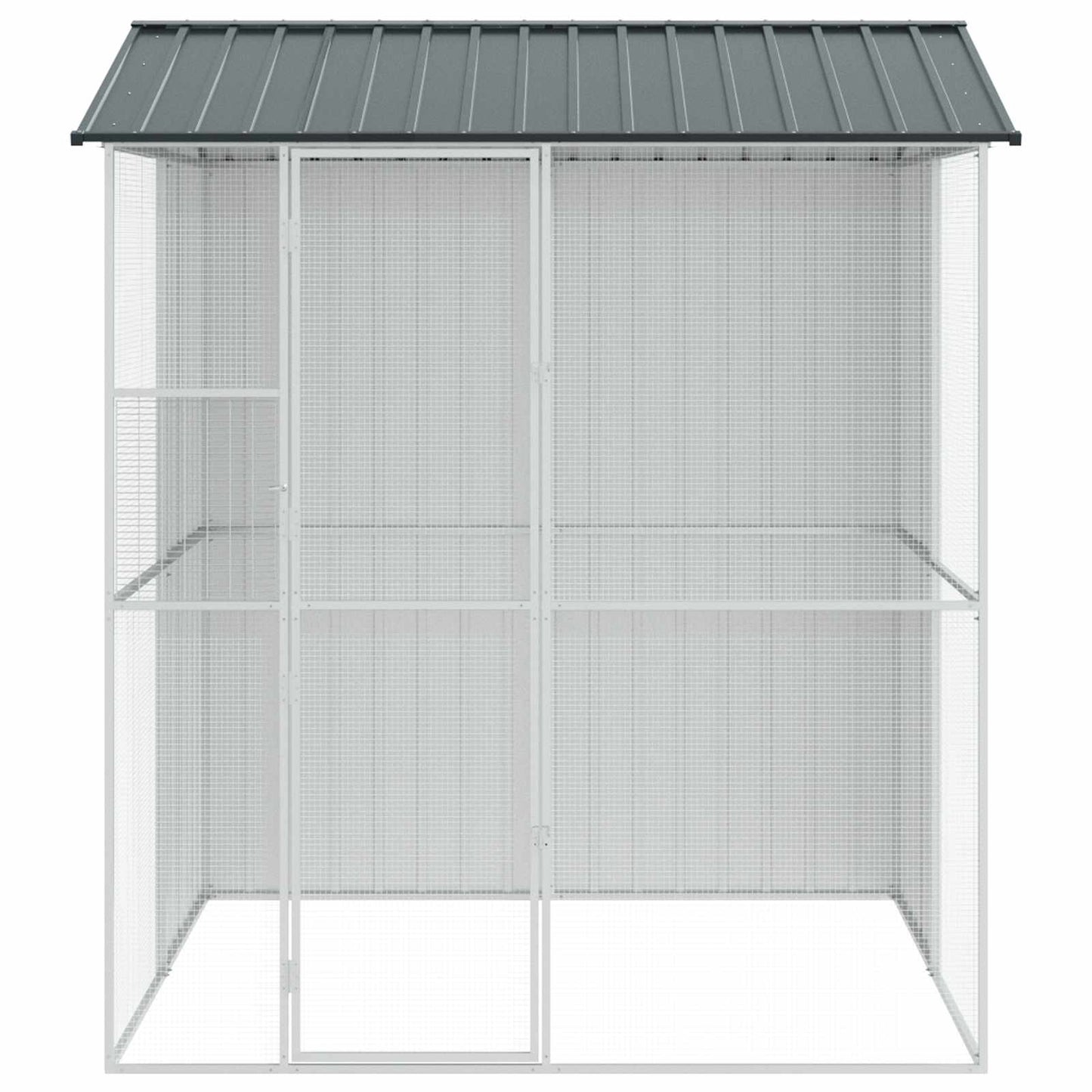 Gabbia per uccelli Antracite 215 x 210 x 247 cm Acciaio zincato | homemem39