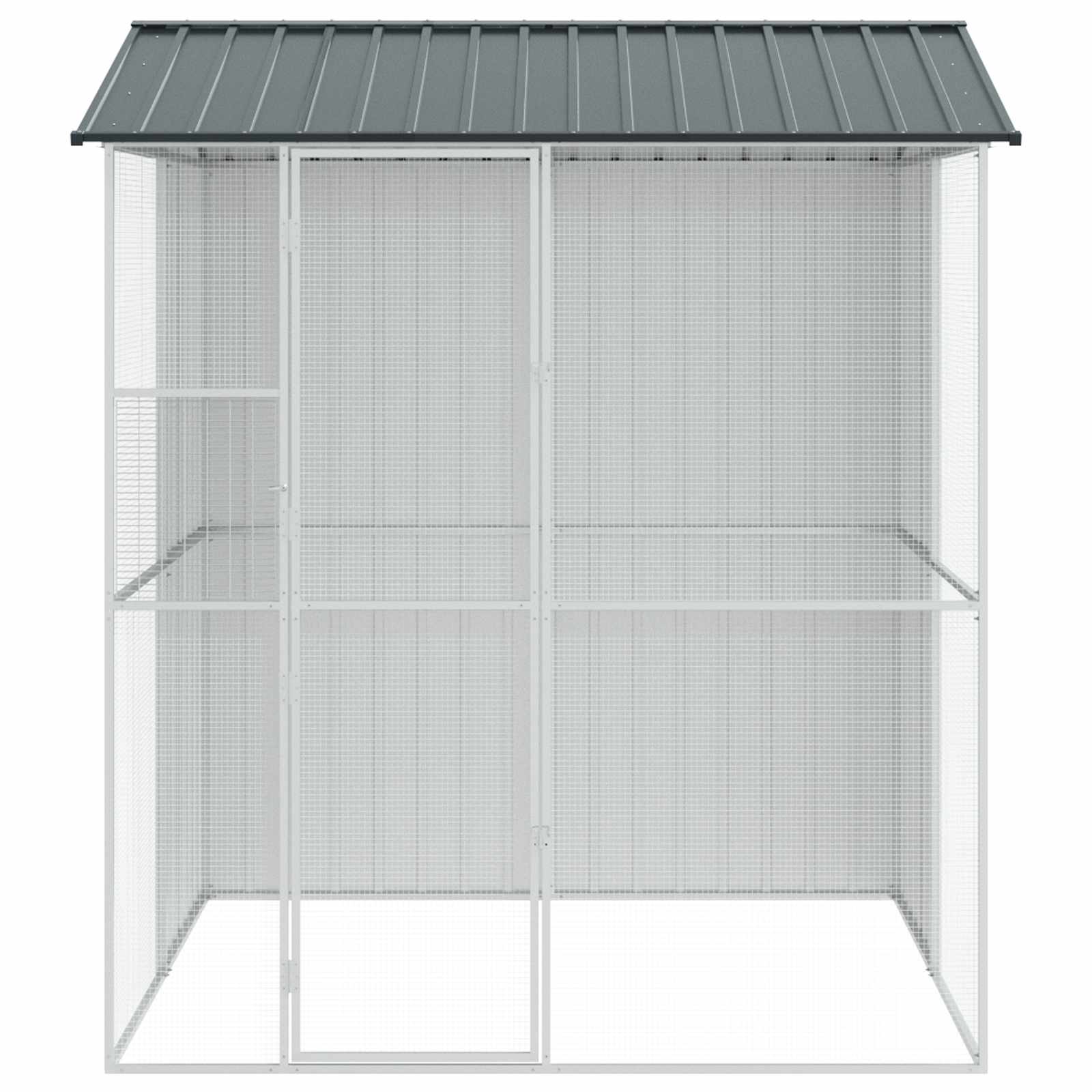Gabbia per uccelli Antracite 215 x 210 x 247 cm Acciaio zincato | homemem39