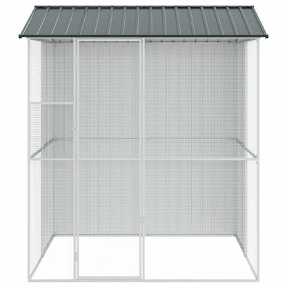 Gabbia per uccelli Antracite 215 x 210 x 247 cm Acciaio zincato | homemem39