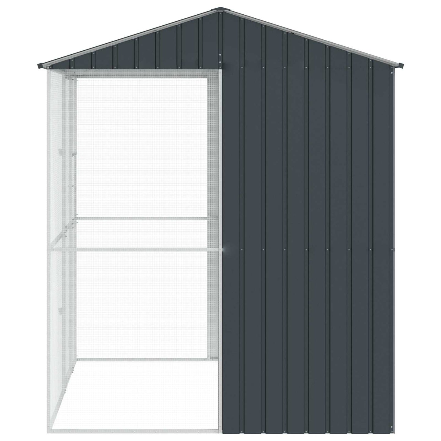 Gabbia per uccelli Antracite 215 x 210 x 247 cm Acciaio zincato | homemem39