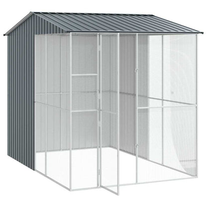 Gabbia per uccelli Antracite 215 x 310 x 247 cm Acciaio zincato | homemem39