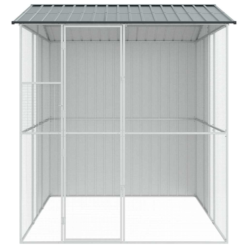 Gabbia per uccelli Antracite 215 x 310 x 247 cm Acciaio zincato | homemem39