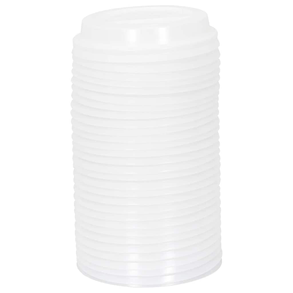 Tazze da Caffè in Carta con Coperchi 1000 pz 4oz 100 ml | homemem39