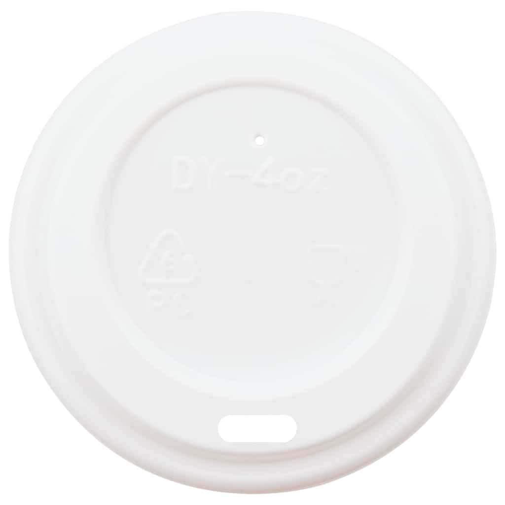 Tazze da Caffè in Carta con Coperchi 1000 pz 4oz 100 ml | homemem39