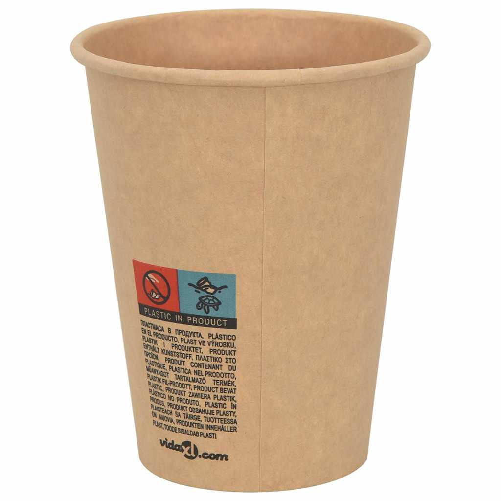 Tazze da Caffè in Carta con Coperchi 1000 pz 12oz 300 ml | homemem39