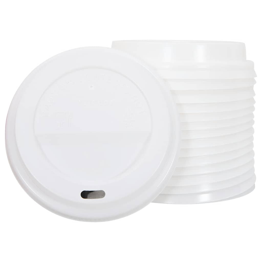 Tazze da Caffè in Carta con Coperchi 1000 pz 12oz 300 ml | homemem39