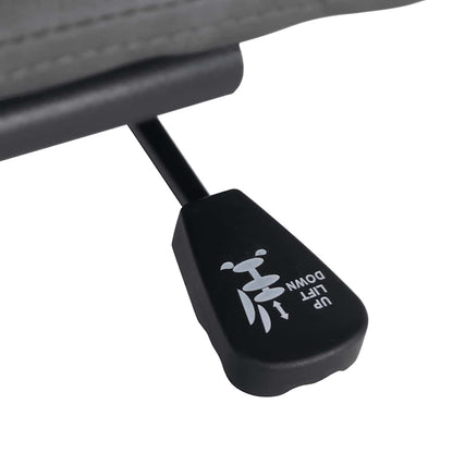 Sedia da Ufficio Girevole Grigio Chiaro in Tessuto - homemem39