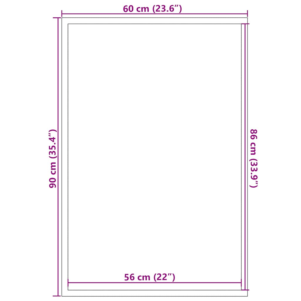 Zerbino Grigio 60x90 cm