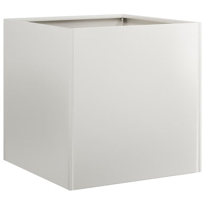 Fioriera 40x40x40 cm in Acciaio Inox | homemem39