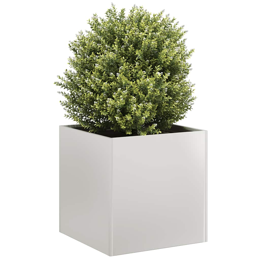 Fioriera 40x40x40 cm in Acciaio Inox | homemem39