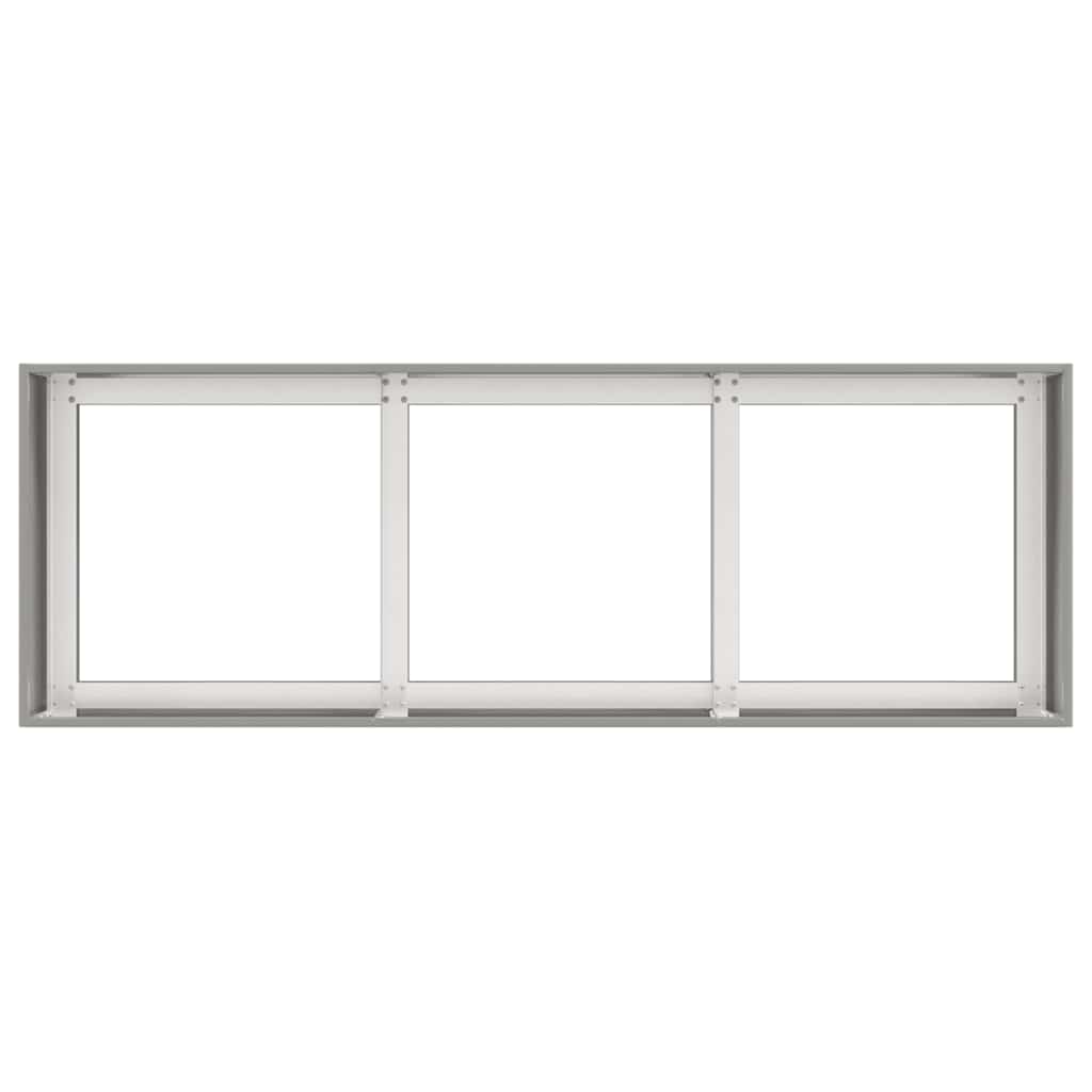 Fioriera 120x40x40 cm in Acciaio Inox