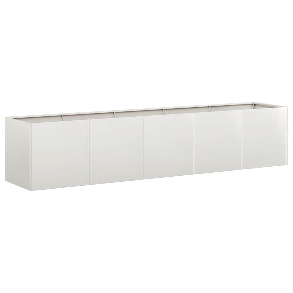 Fioriera 200x40x40 cm in Acciaio Inox