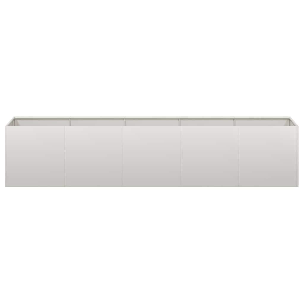 Fioriera 200x40x40 cm in Acciaio Inox