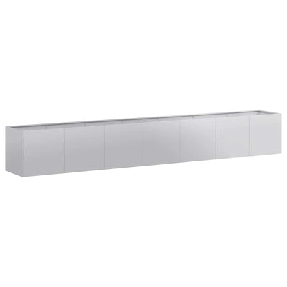 Fioriera 280x40x40 cm in Acciaio Zincato | homemem39