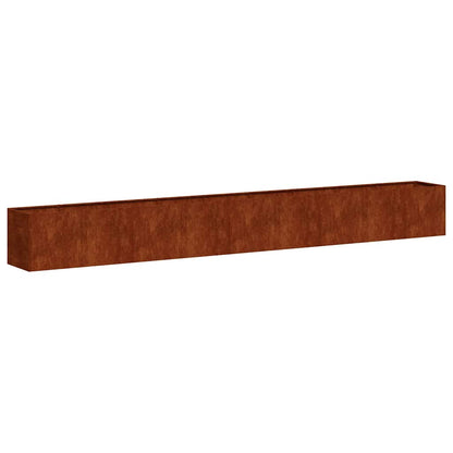 Fioriera Arrugginita in Acciaio Corten