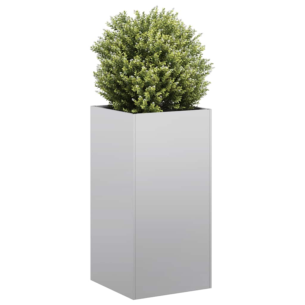 Fioriera 40x40x80 cm in Acciaio Zincato | homemem39