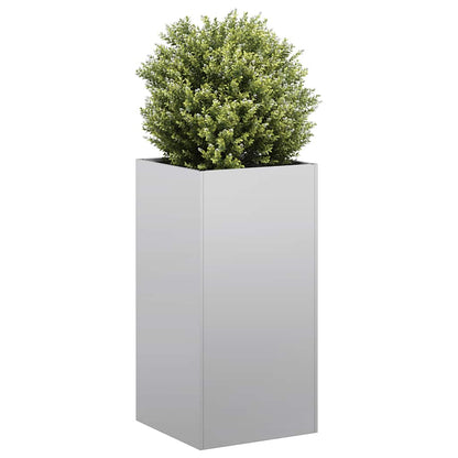 Fioriera 40x40x80 cm in Acciaio Zincato | homemem39