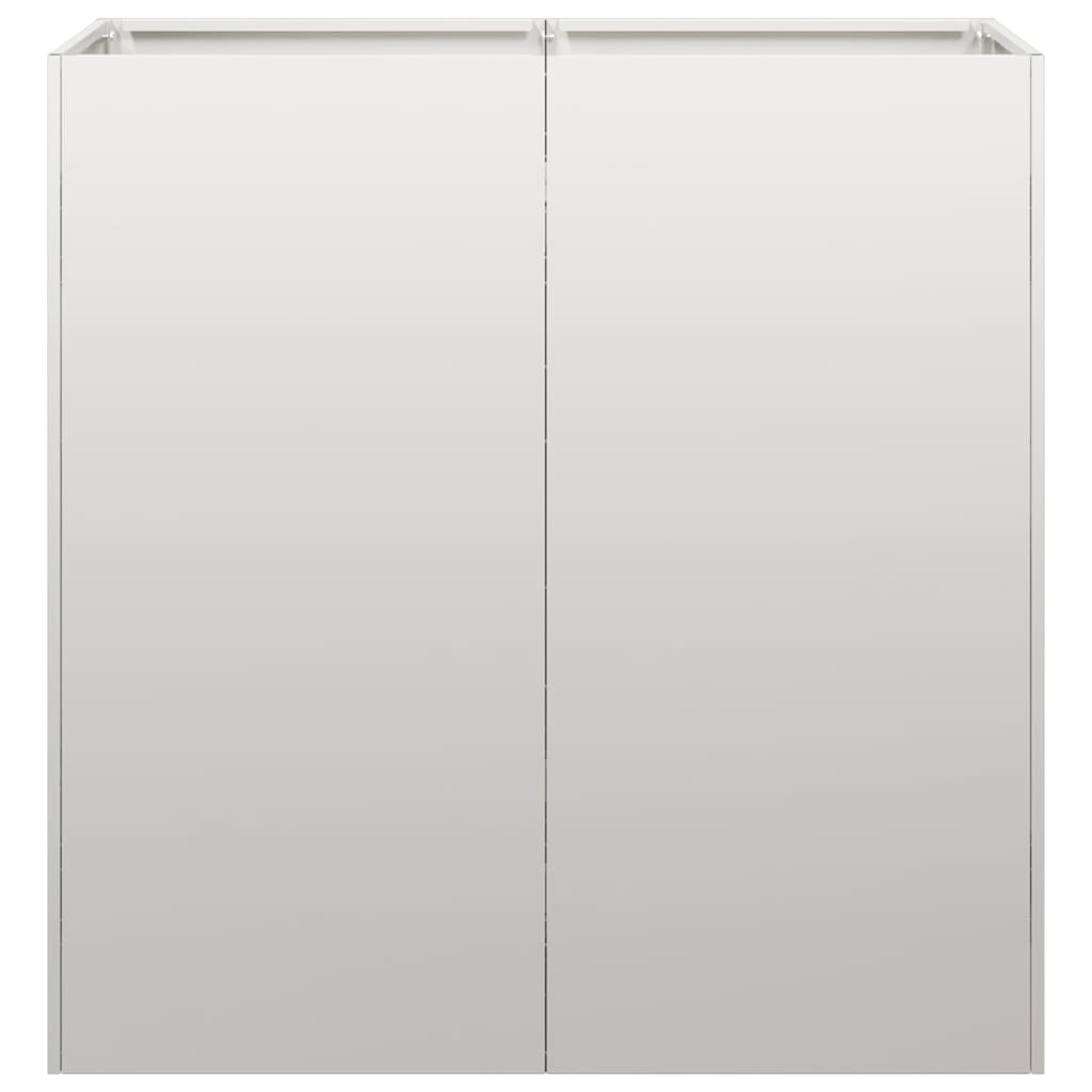 Fioriera 80x40x80 cm in Acciaio Inox