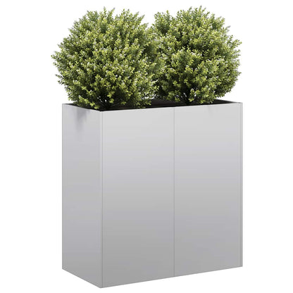 Fioriera 80x40x80 cm in Acciaio Zincato