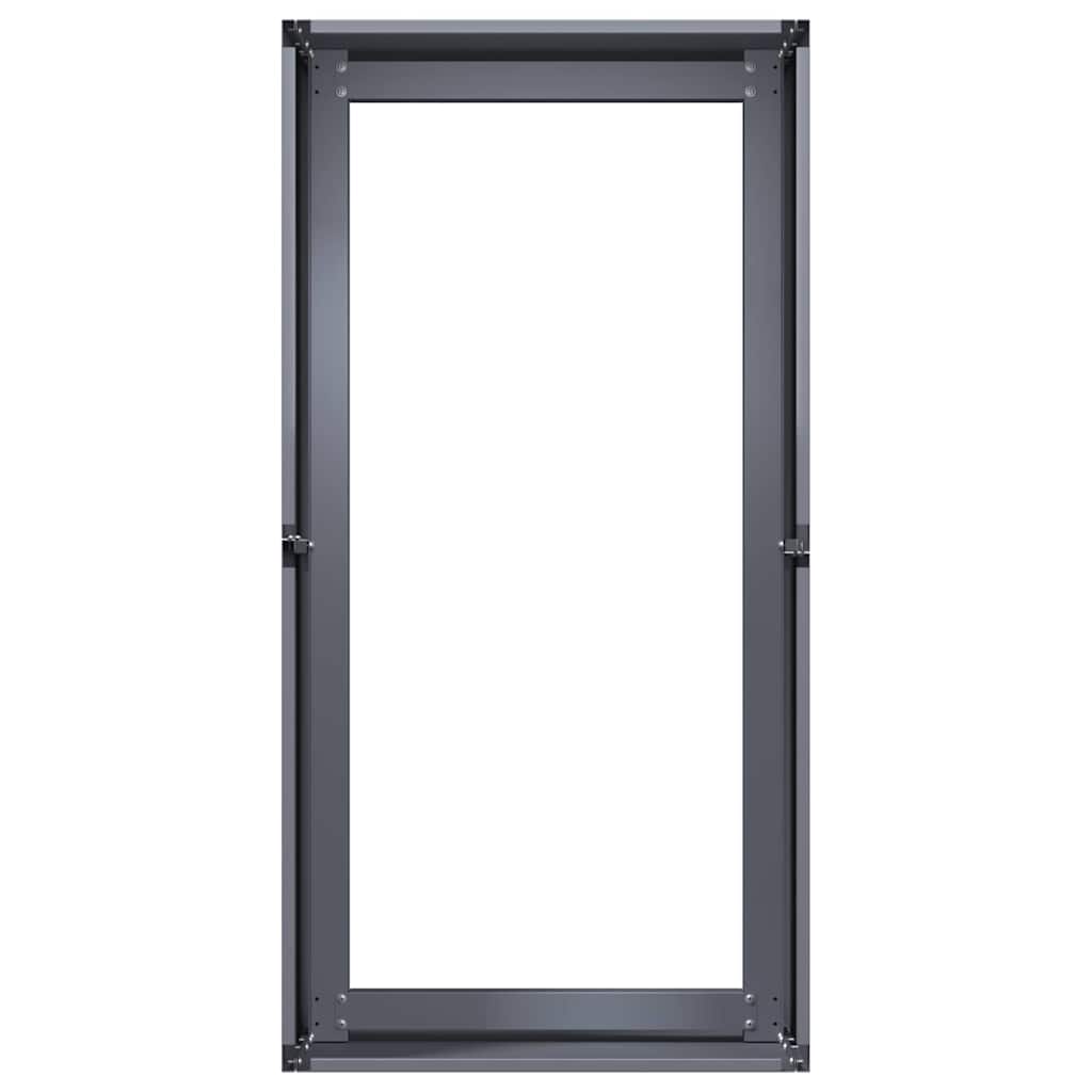 Fioriera Antracite 40x80x40 cm in Acciaio Laminato a Freddo