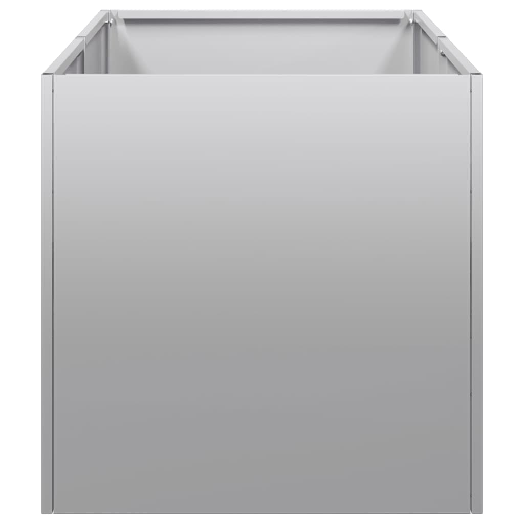 Fioriera 40x80x40 cm in Acciaio Zincato