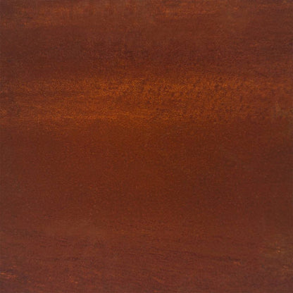 Fioriera Arrugginita 80x80x40 cm in Acciaio Corten