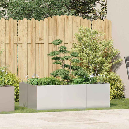 Fioriera 120x80x40 cm in Acciaio Inox