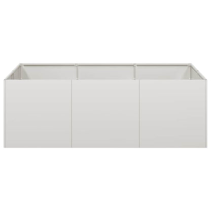 Fioriera 120x80x40 cm in Acciaio Inox
