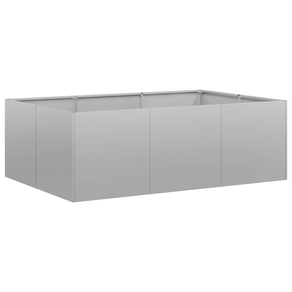 Fioriera 120x80x40 cm in Acciaio Zincato