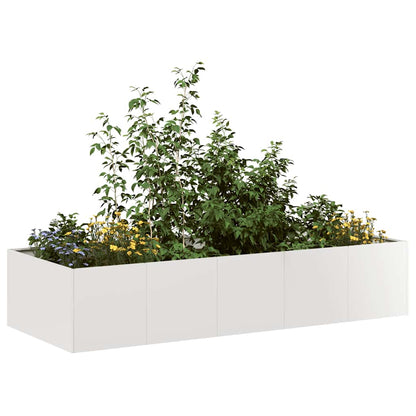 Fioriera 200x80x40 cm in Acciaio Inox