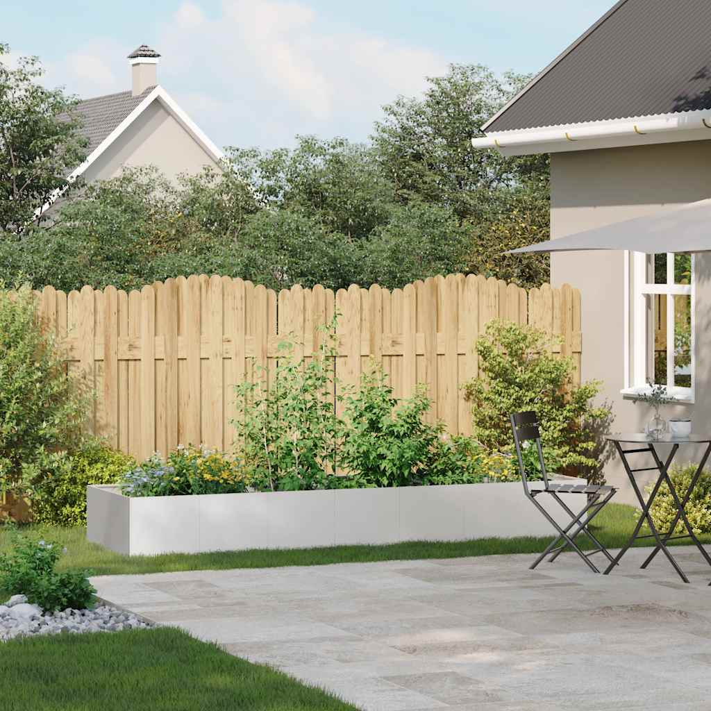 Fioriera 280x80x40 cm in Acciaio Inox