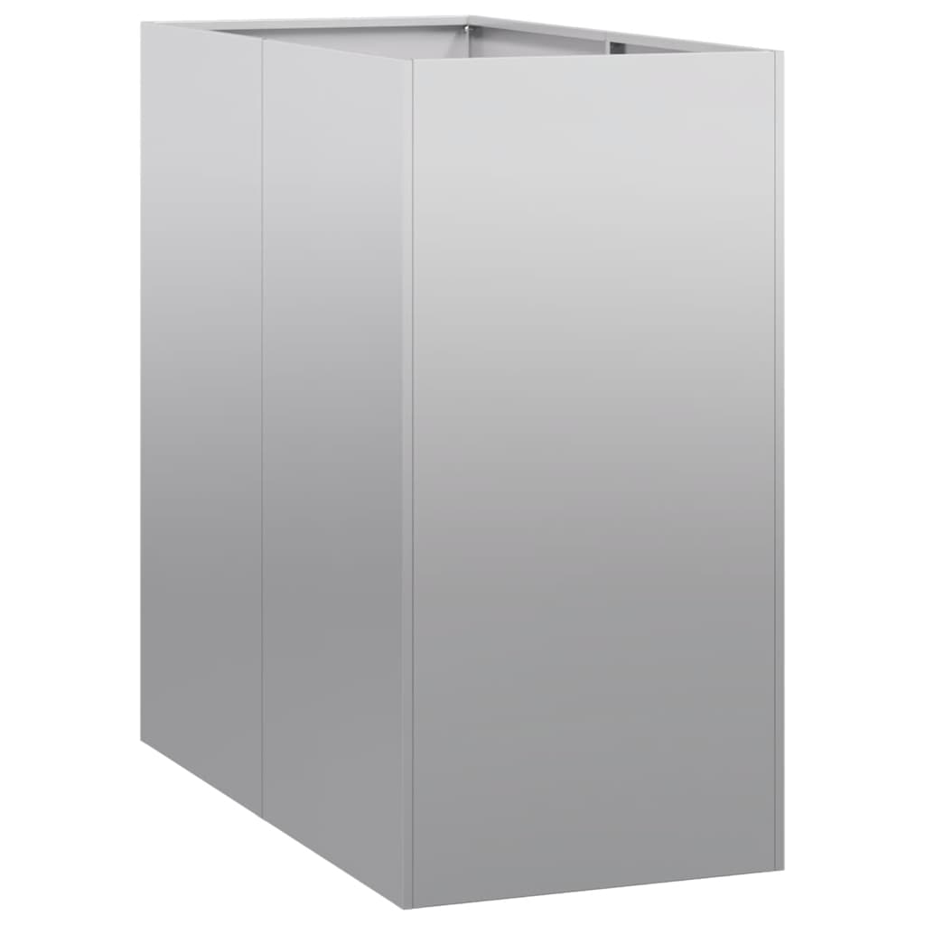 Fioriera 40x80x80 cm in Acciaio Zincato