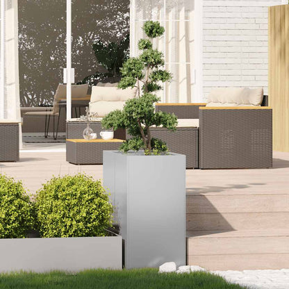 Fioriera 40x80x80 cm in Acciaio Zincato | homemem39