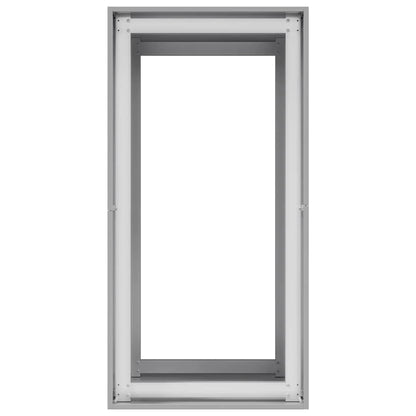 Fioriera 40x80x80 cm in Acciaio Zincato | homemem39