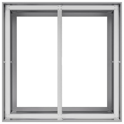 Fioriera 80x80x80 cm in Acciaio Zincato | homemem39